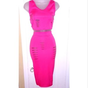 2-Piece Distressed Skirt Set